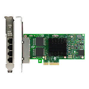 Lenovo ThinkSystem Intel I350-T4 PCIe 1Gb 4-Port RJ45 Ethernet Adapter
