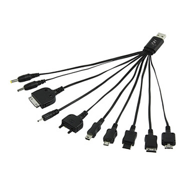 Cable de carga universal USB para dispositivo móvil (tableta, smartphone, etc.)