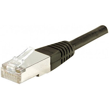 RJ45 Cat 5e F/UTP cable 0.15 m (Black)