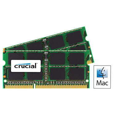 Crucial for Mac SO-DIMM 8 Go (2 x 4 Go) DDR3 1600 MHz CL11