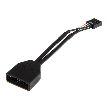 Adaptador interno USB 3.0 macho / USB 2.0 hembra