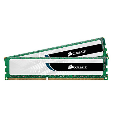 Corsair Value Select 8 Go (2x 4 Go) DDR3 1600 MHz CL11 Kit Dual Channel 2 barrettes de RAM DDR3 PC12800 - CMV8GX3M2A1600C11