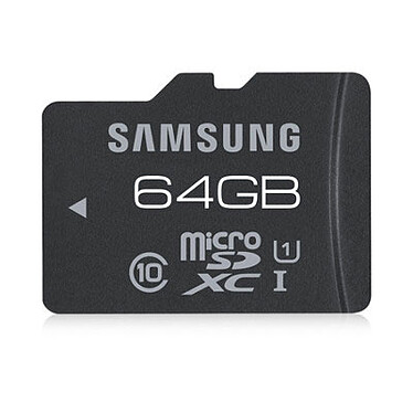 Samsung microSDXC Pro 64 Go Noir