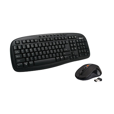 Heden Multimedia keyboard and wireless mouse kit (AZERTY French)