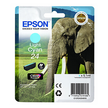 Epson Elephant 24 Cyan Clair