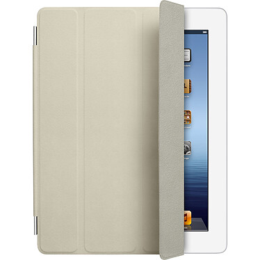 Apple iPad Smart Cover Cuir Crème (MD305ZM/A)