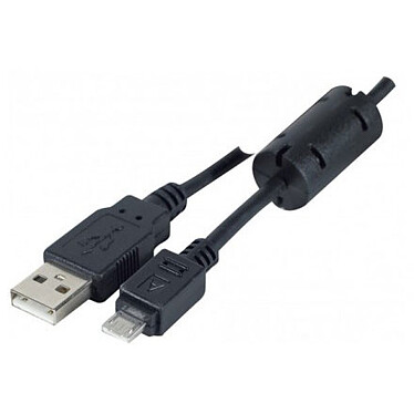 Cable USB A macho / micro USB 2 macho - 1,8 m