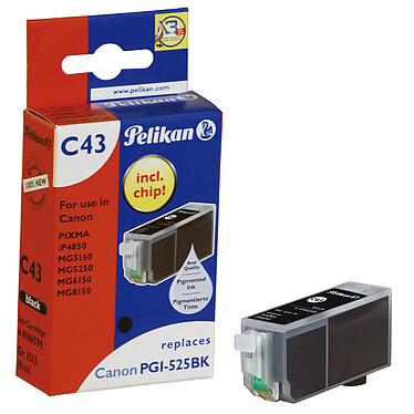 Pelikan cartouche compatible PGI-525BK (Noir)