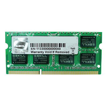 G.Skill SO-DIMM 4 Go DDR3L 1333 MHz CL9