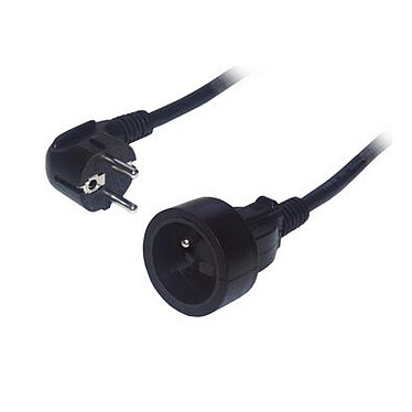 Black extension cord (5 meters)