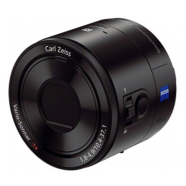 Sony QX100 Appareil photo Lens-style Appareil photo Lens-Style noir pour téléphone portable Sony 20.2 Megapixels Wi-Fi et NFC