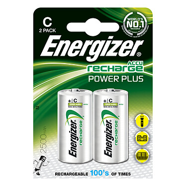 Energizer Accu Recharge Power Plus C 2500 mAh (par 2)