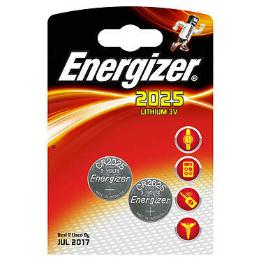 Energizer 2025 Lithium 3V (set of 2)