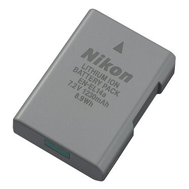 Nikon EN-EL14a Accu Lithium-Ion compact et rechargeable (pour D3300 / D5300)