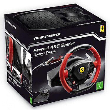 Thrustmaster Ferrari 458 Spider Racing Wheel - Accessoires Xbox One Thrustmaster sur LDLC