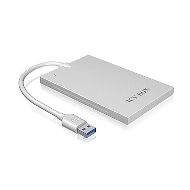 ICY BOX IB-AC6033-U3 Adaptateur pour disques durs SATA 2"1/2 sur port USB 3.0 (Argent)