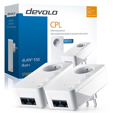 Avis Devolo dLAN 550 duo+ Starter Kit