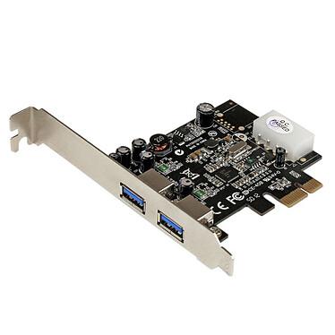 StarTech.com carte contrôleur PCI-Express 1x avec 2 ports USB 3.0 avec UASP · Occasion