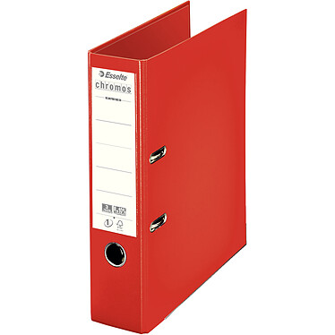 Esselte Lever Arch File Chromos Plus 80mm Red