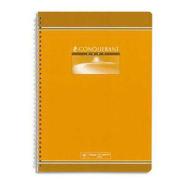 Conqurant Seven Spiral notebook 100 pages 21 x 29.7 cm large squares Seys colours alatoires