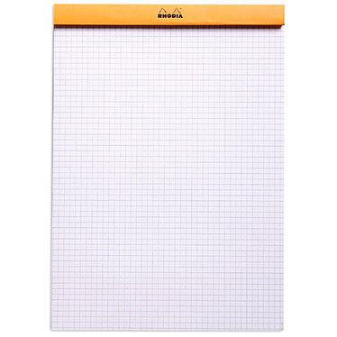 Review Rhodia Stapled Header Pad N°18 21 x 29.7 cm squared 5 x 5 160 pages (x5)