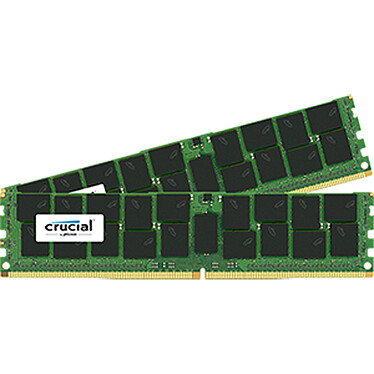 Crucial DDR4 64 Go (2 x 32 Go) 2666 MHz CL19 ECC DR X4 LR