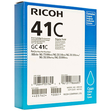 Ricoh GC41C Ciano - 405762