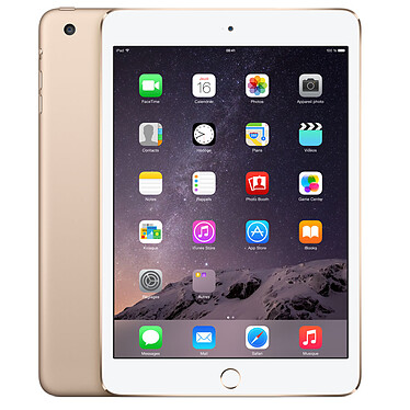 Apple iPad mini 3 avec écran Retina Wi-Fi 16 Go Or