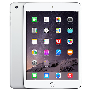 Apple iPad mini 3 avec écran Retina Wi-Fi 128 Go Argent
