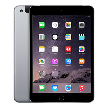 Apple iPad mini 3 avec écran Retina Wi-Fi + Cellular 16 Go Gris sidéral