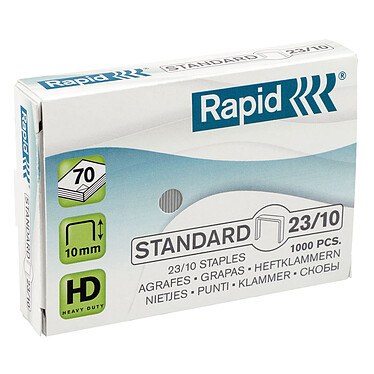 Rapid staples 23/10 box of 1000 staples