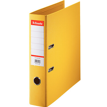 Esselte Standard Lever Arch File 75mm Yellow