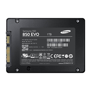 Avis Samsung SSD 850 EVO 1 To
