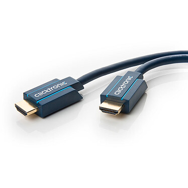 Clicktronic cble HDMI ad alta velocità con Ethernet (1,5 metri)