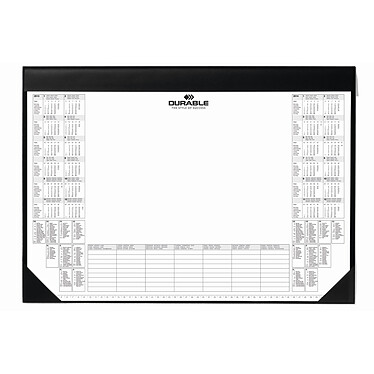 DURABLE Calendar Pad Memo Pad 59 x 42 cm Black