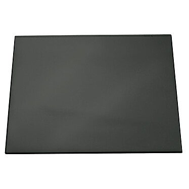DURABLE Sous-main coloris noir avec rabat transparent 65 x 52 cm