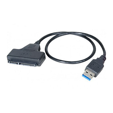 Adaptateur USB 3.0 / SATA 2.5" SSD-HDD auto-alimenté  Adaptateur disque dur