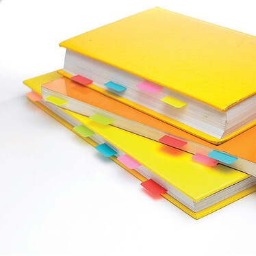  Post-it Index Strong Large 66 marque-pages 25 x 44 mm 3 coloris