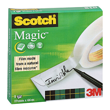 Scotch Magic 810 19 mm x 66 m Transparent