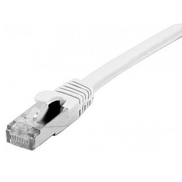 Cable RJ45 de categoría 6 F/UTP 10 m (blanco)