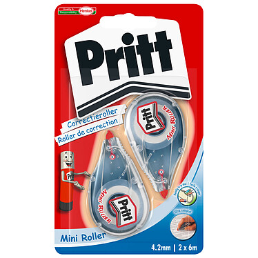 Pritt Mini Roller Blister de 2 rollers de correction