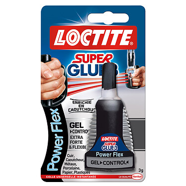 Loctite Super Glue 3 Power Flex Gel Control - - LDLC