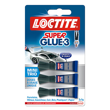 Loctite Super Glue 3 Universal Mini Trio