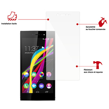 Swiss Charger Verre Trempé pour Wiko Highway Star