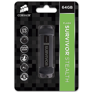 Buy Corsair Flash Survivor Stealth 3.0 64GB