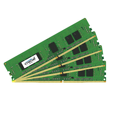Crucial DDR4 16 Go (4 x 4 Go) 2400 MHz CL17 ECC SR X8 