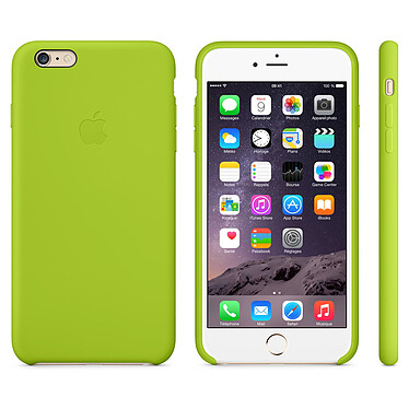 Apple Coque en silicone Vert Apple iPhone 6 Plus