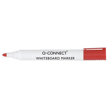 Erasable marker with bullet tip Red