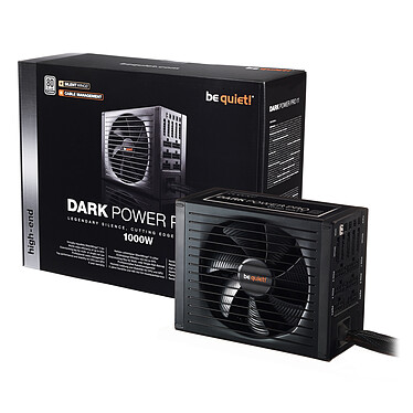 be quiet! Dark Power Pro 11 1000W 80PLUS Platinum Alimentation modulaire 1000W ATX 12V 2.4/EPS 12V 2.92