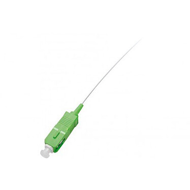 Pigtail simplex  fibre optique OS2 SC/APC LSOH (2 mètres)